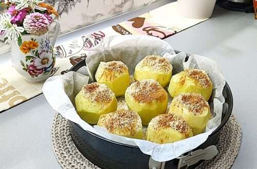 čokoladna tufahija torta