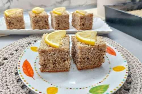 preliveni kolač sa orasima