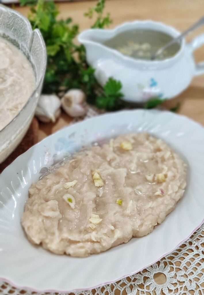 recept za papulu - pire od pasulja sa belim lukom