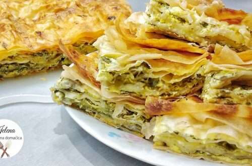 pita sa blitvom i sirom