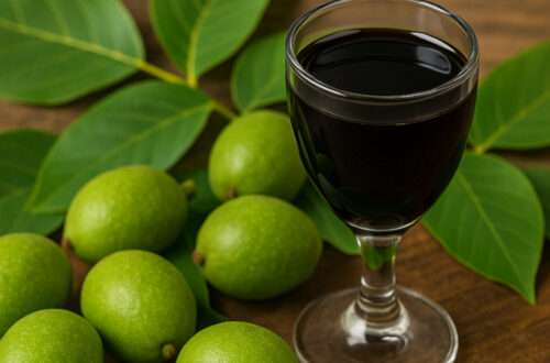 liker od zelenih oraha, orahovača