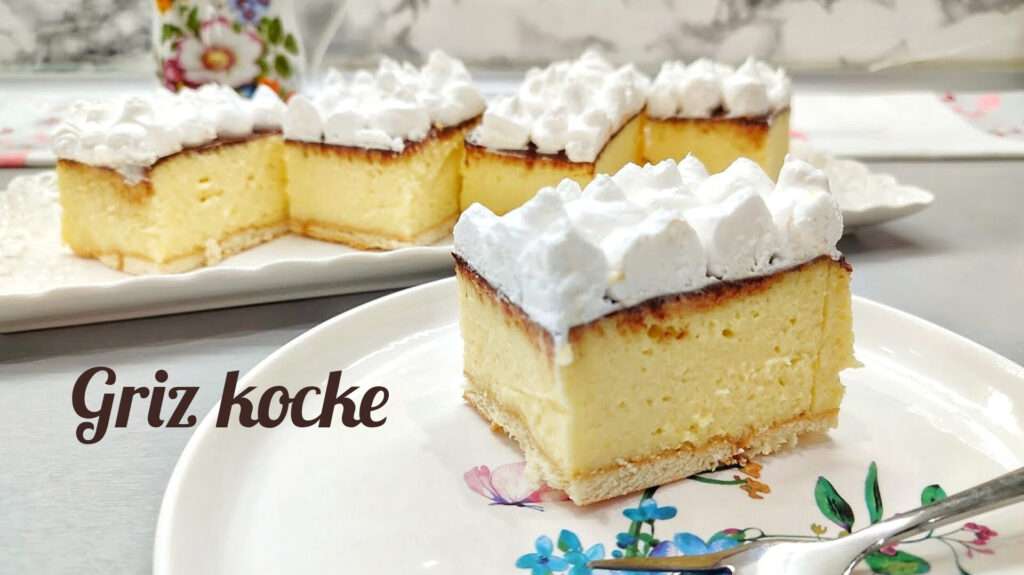 kremasti griz kolač bez pečenja