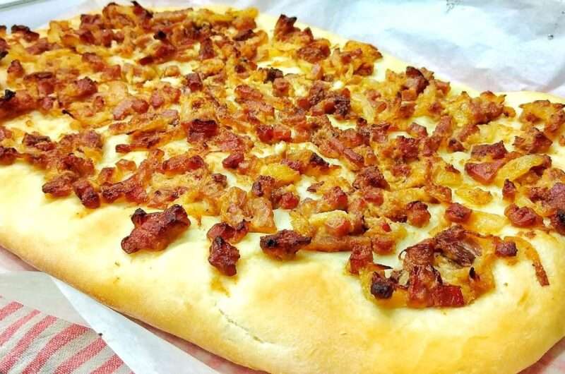 Lepinja sa šunkom i slaninom