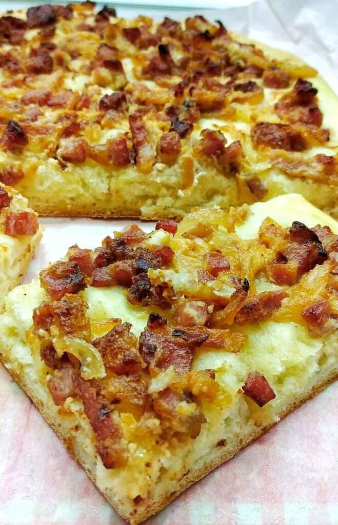 Lepinje sa šunkom i slaninom