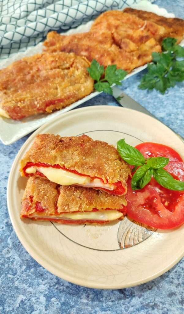 pohovane punjene paprike sa sirom i šunkaricom