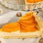tart sa pudingom i breskvama