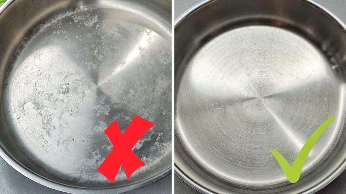 kako da očistite inox posuđe